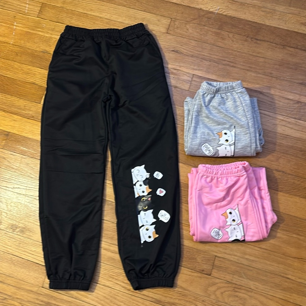 Sweatpants - New - Set of 3 - Girls 7